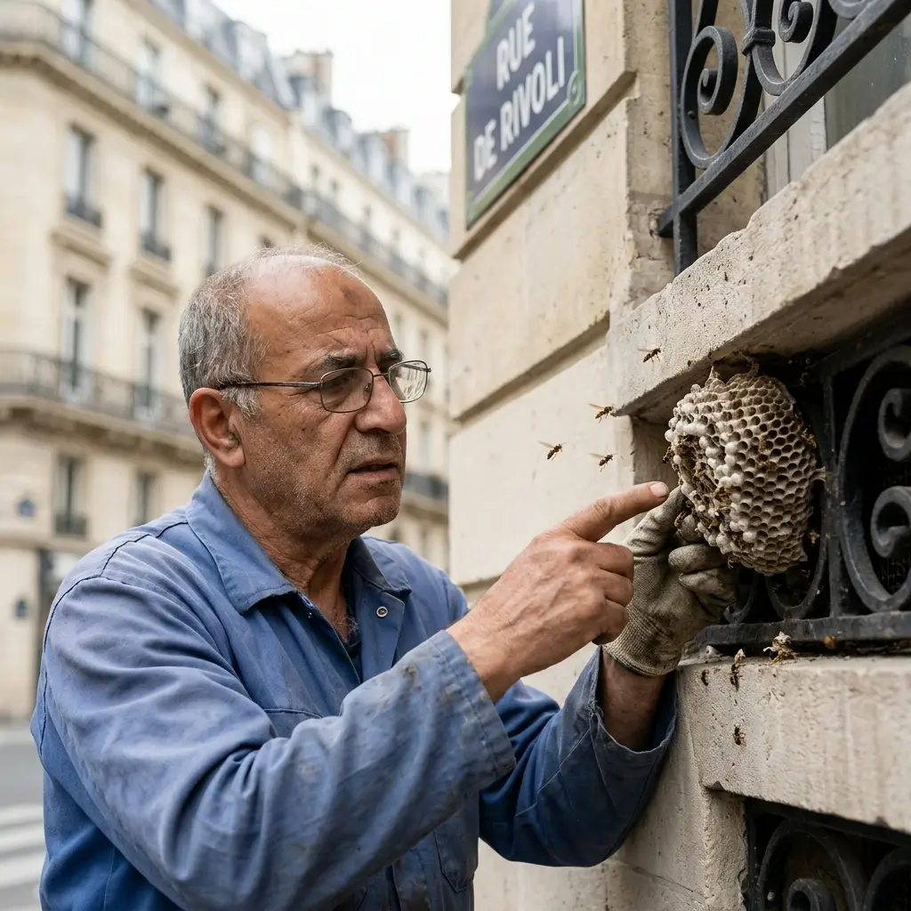 Notre approche technique pour détruire un nid de frelon