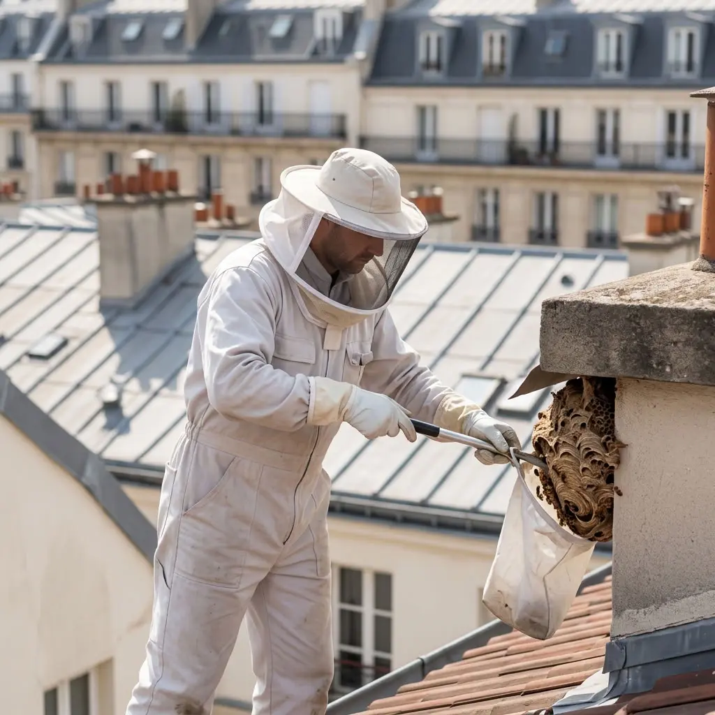 Comment prévenir une nidification de frelons à Paris 4