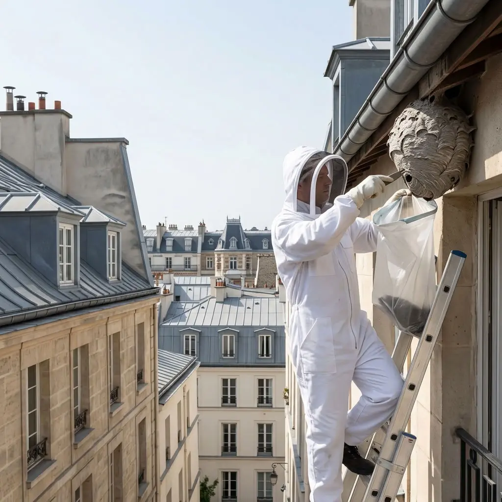 Pourquoi nous choisir pour votre nid de frelon à Paris 5
