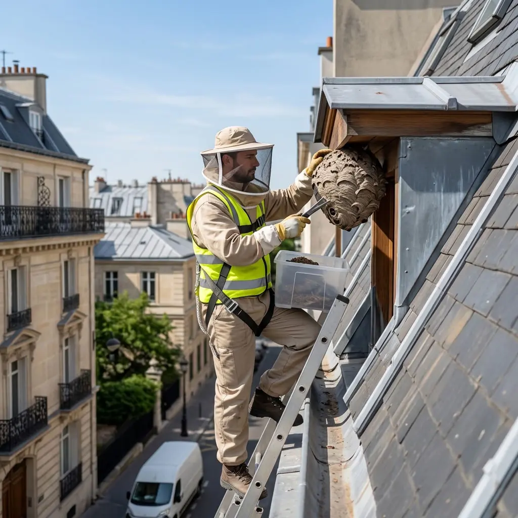 Pourquoi nous solliciter pour un nid de frelon à Paris 6 ?