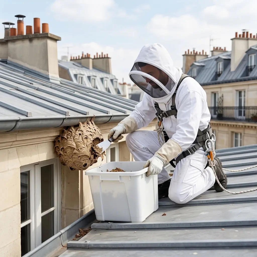 Pourquoi nous choisir pour vos nids de frelon à Paris 7 ?