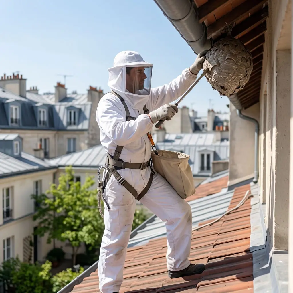 Notre stratégie de destruction des nids de frelons