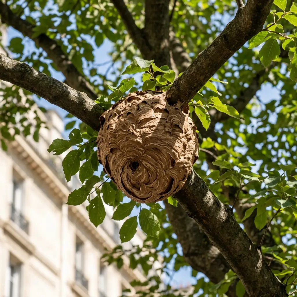 Nid de frelon Paris 12 (75012)