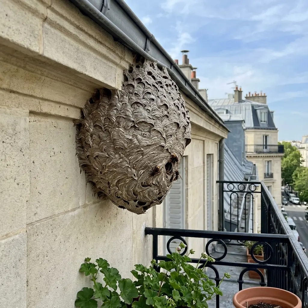 Nid de frelon Paris 13 (75013)