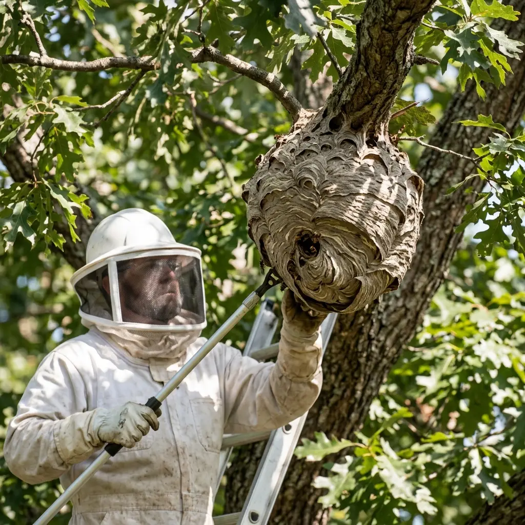 Une approche technique pour détruire chaque nid de frelon