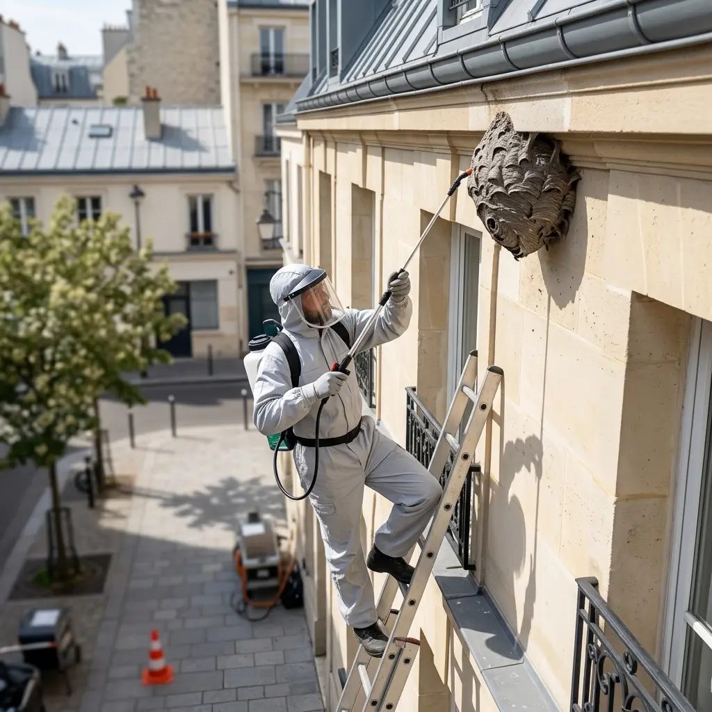 Pourquoi nous choisir pour un nid de frelon à Paris 19 ?