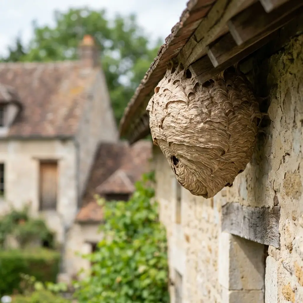 Nid de frelon Vaux-le-Pénil (77000)