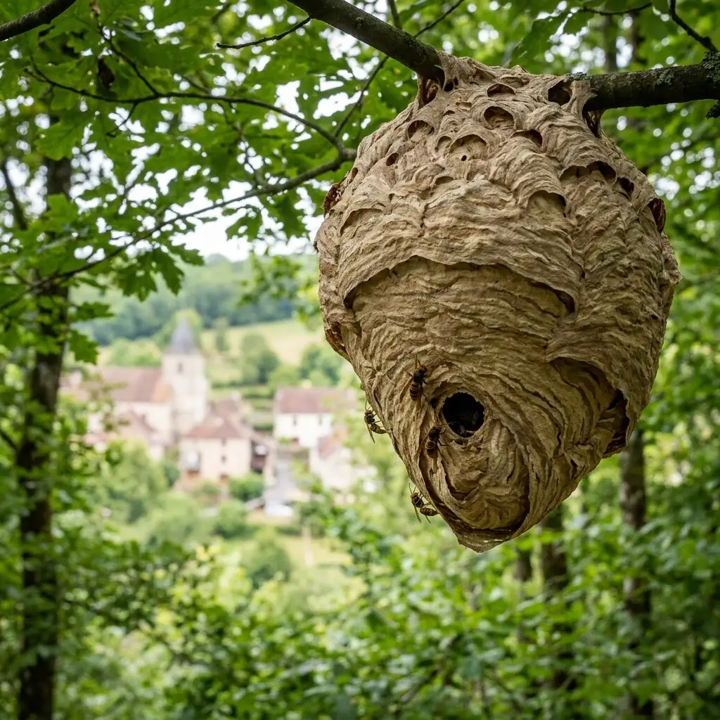 Comment réagir face à un nid de frelon à Collégien ?