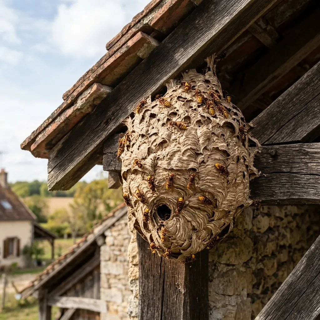 Comment réagir face à un nid de frelons à Nanteuil-lès-Meaux ?