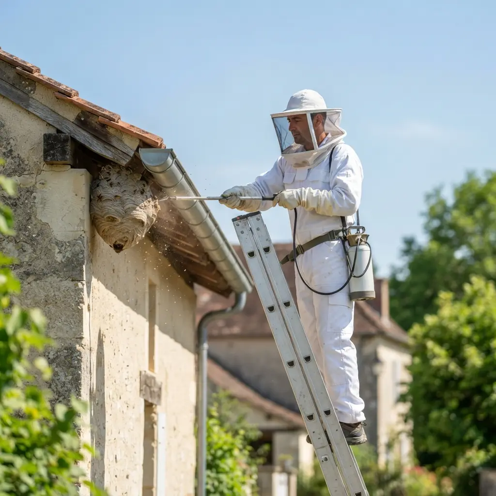 Comment réagir face à un nid de frelon à Beautheil-Saints ?