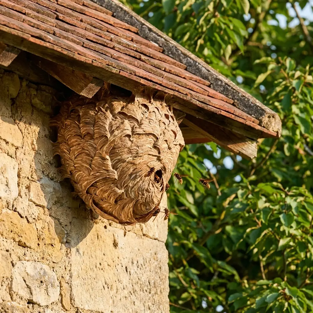 Nid de frelon Crégy-lès-Meaux (77124)