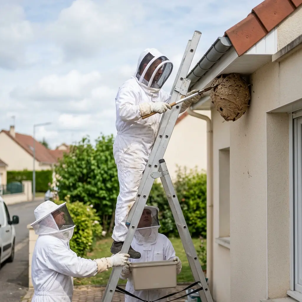 Nid de frelon Varennes-sur-Seine (77130)