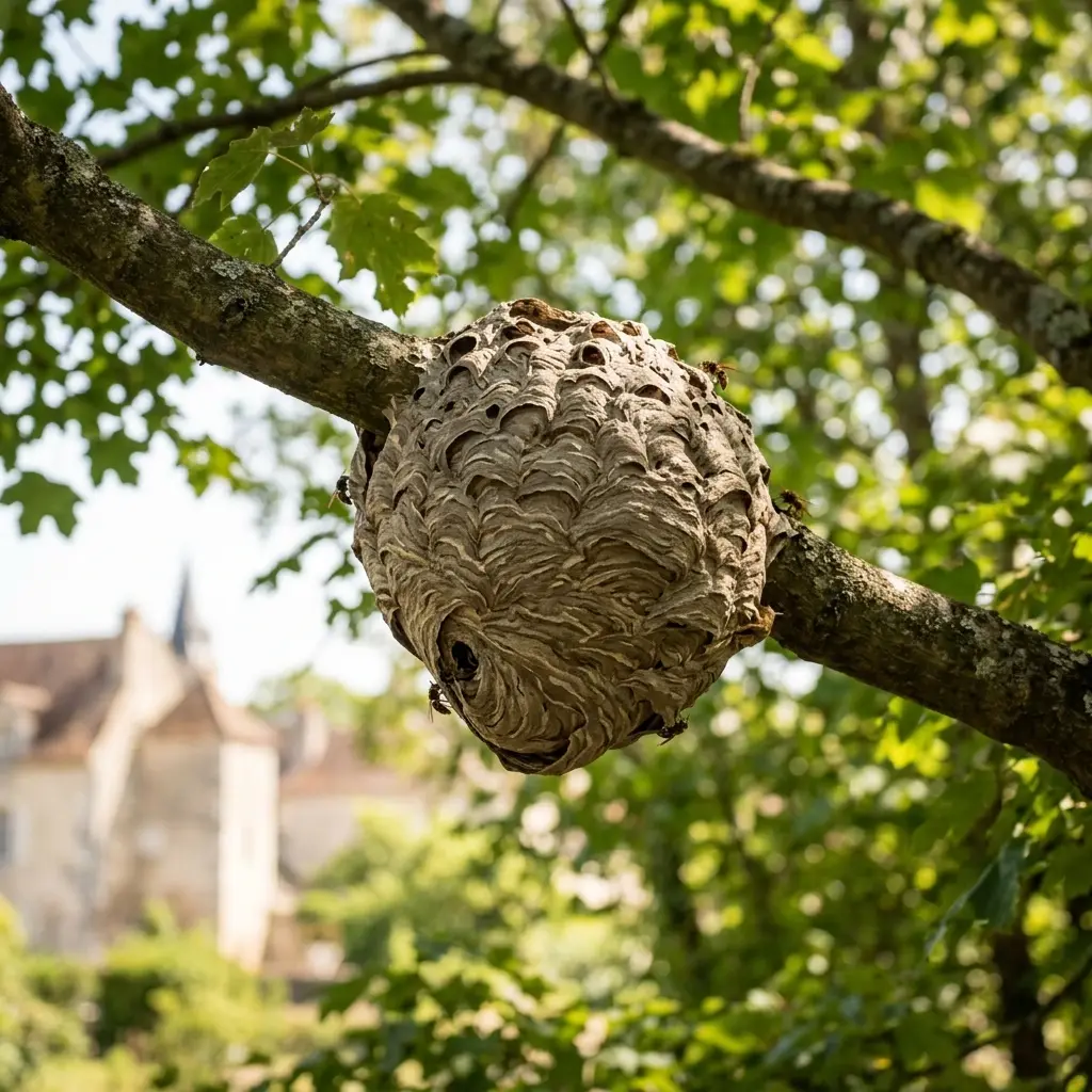 Comment réagir face à l'installation d'un nid de frelon ?