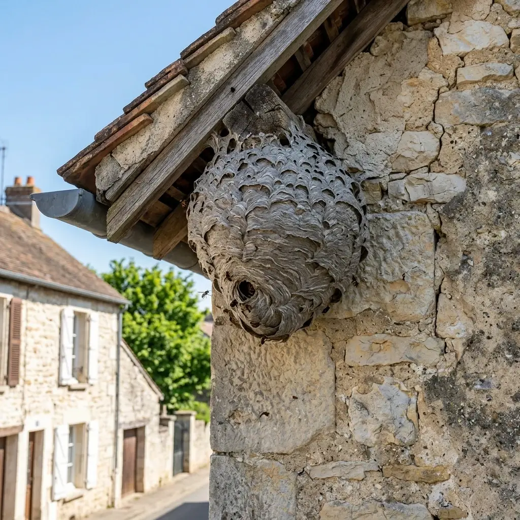 Nid de frelon Saint-Pierre-lès-Nemours (77140)
