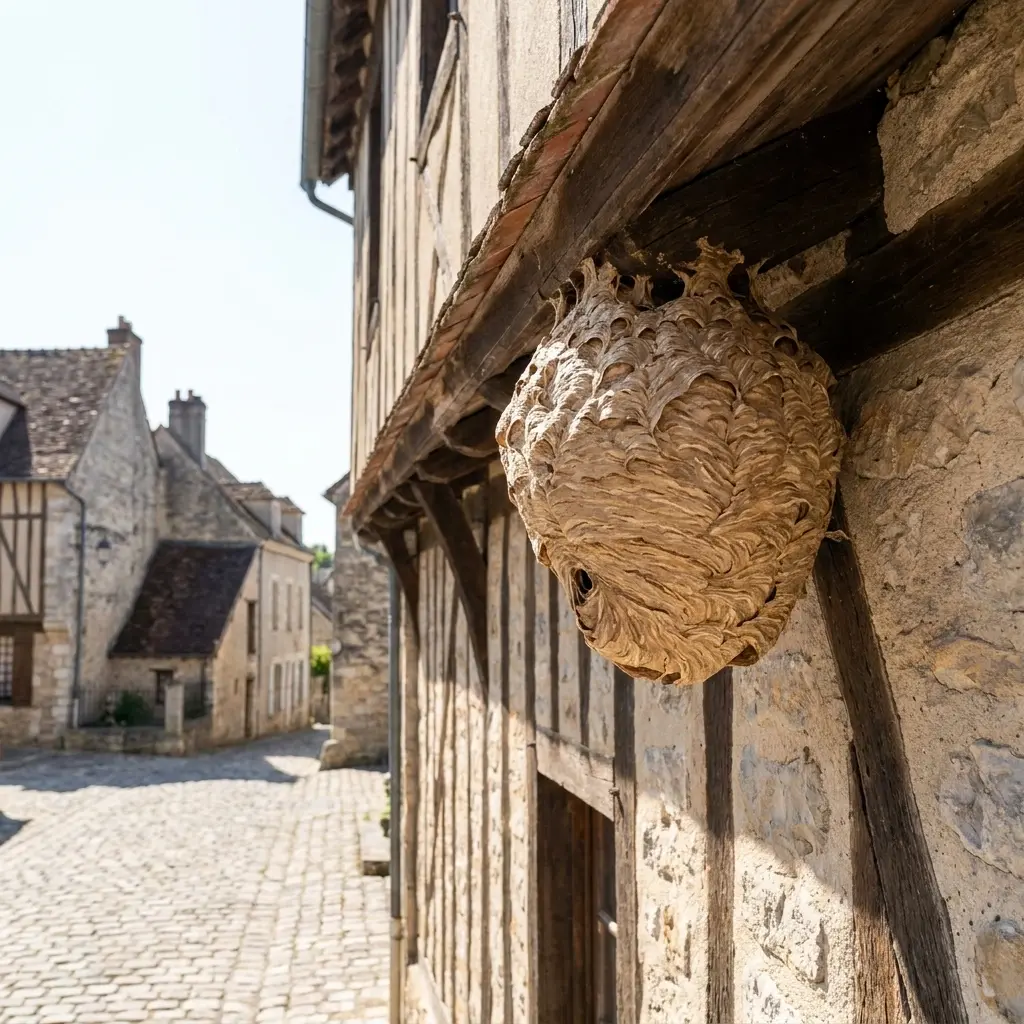 Nid de frelon Provins (77160)