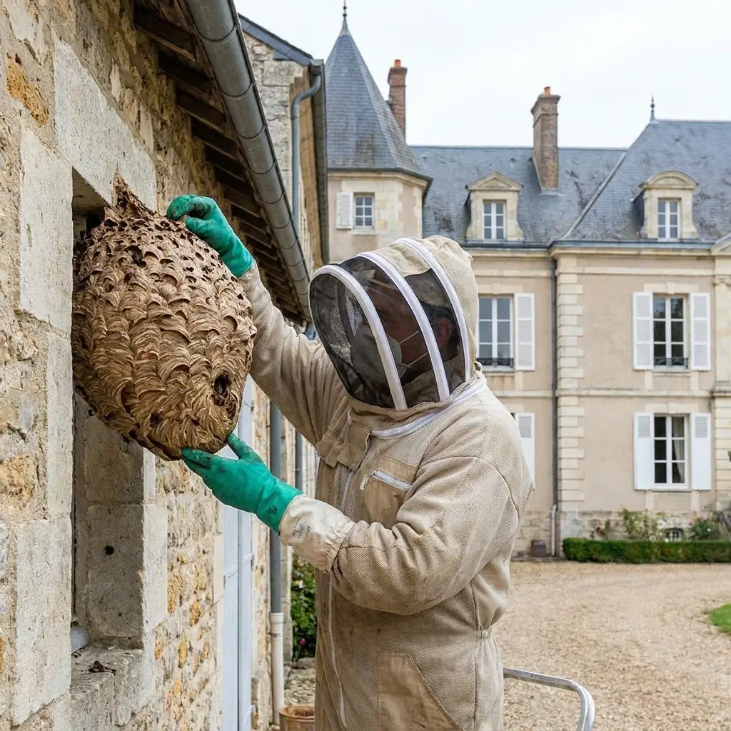 Comment réagir face à un nid de frelon à Ferrières-en-Brie ?