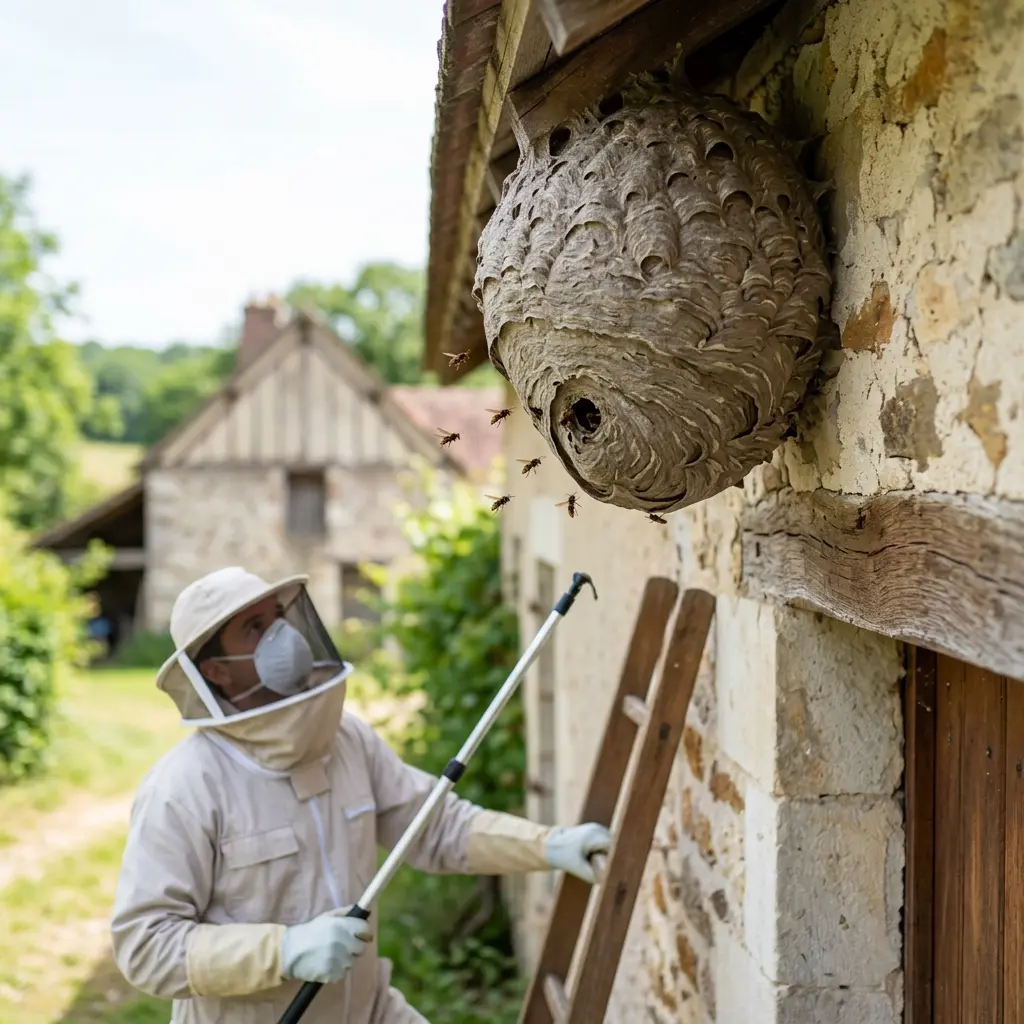 Nid de frelon Évry-Grégy-sur-Yerre (77166)