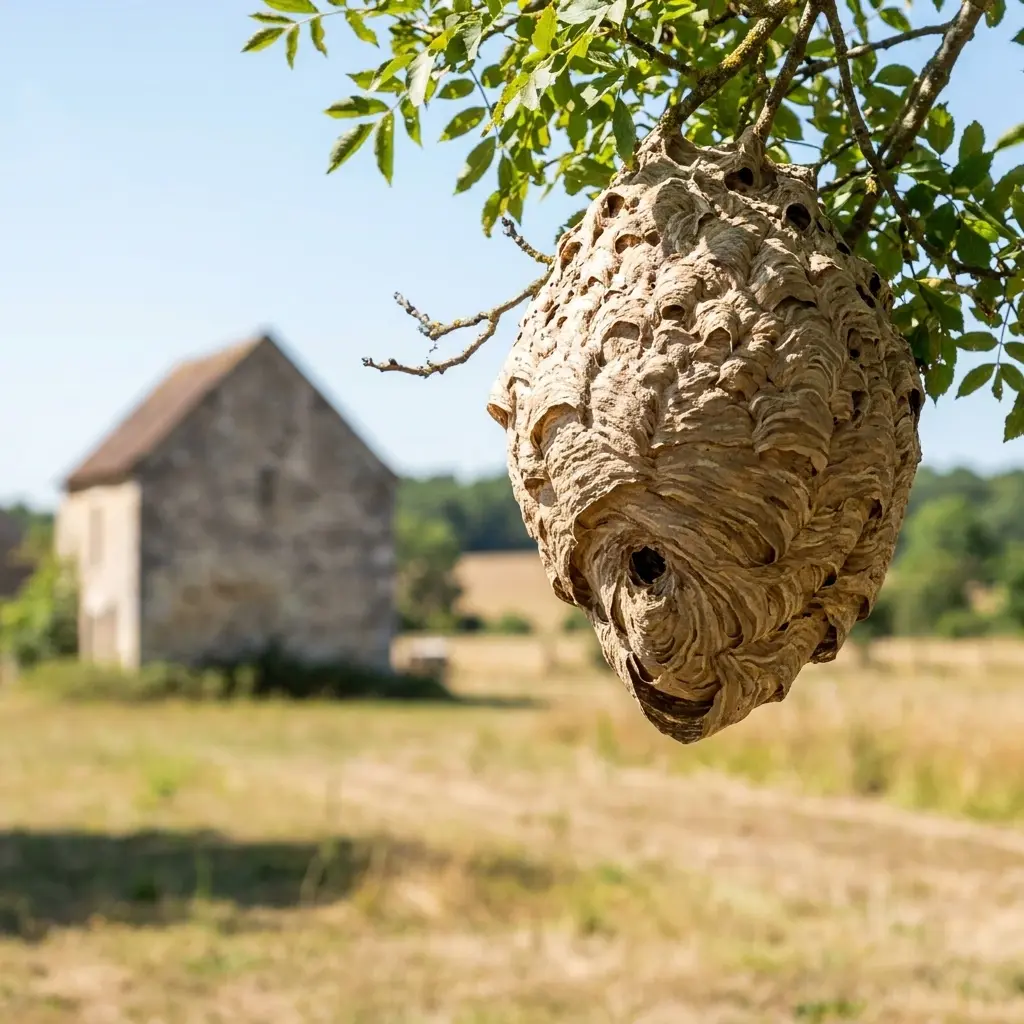 Comment réagir face à un nid de frelon dans votre jardin ?