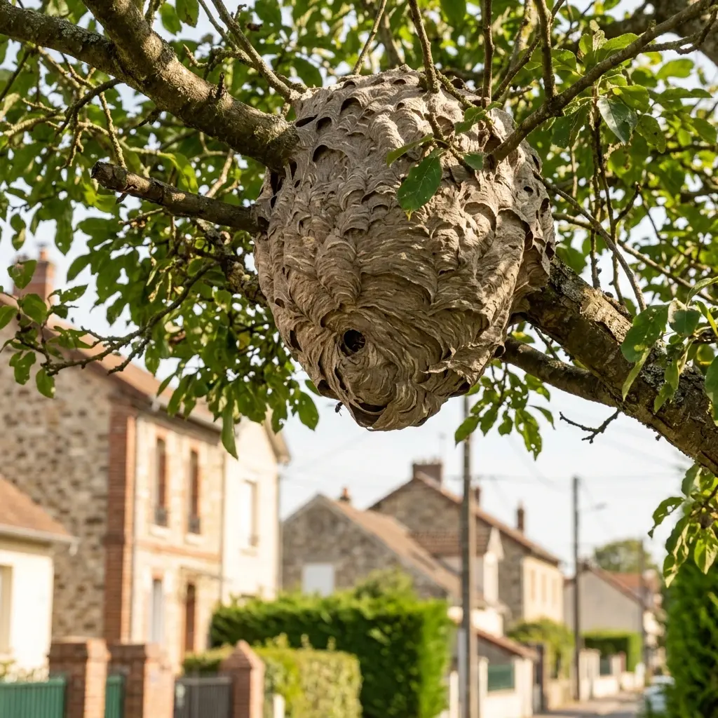 Nid de frelon Vert-Saint-Denis (77240)