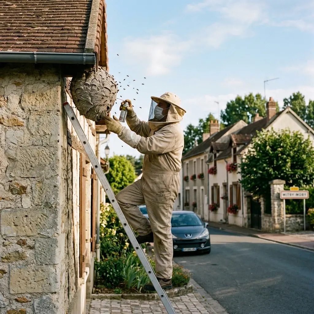 Nid de frelon Mitry-Mory (77290)