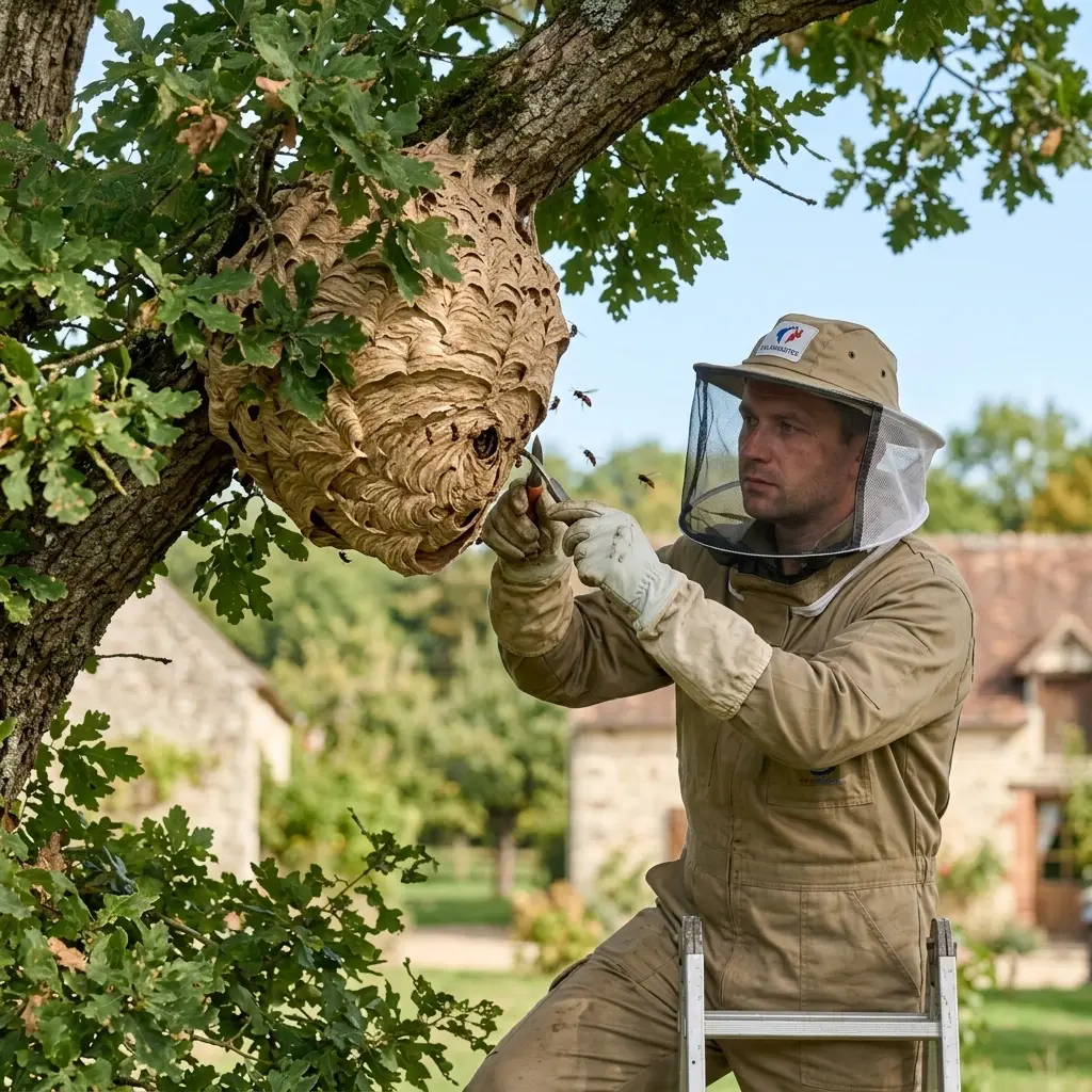 Comment réagir face à un nid de frelon à La Ferté-Gaucher ?