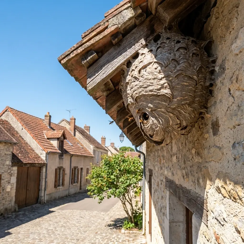 Nid de frelon Ozoir-la-Ferrière (77330)