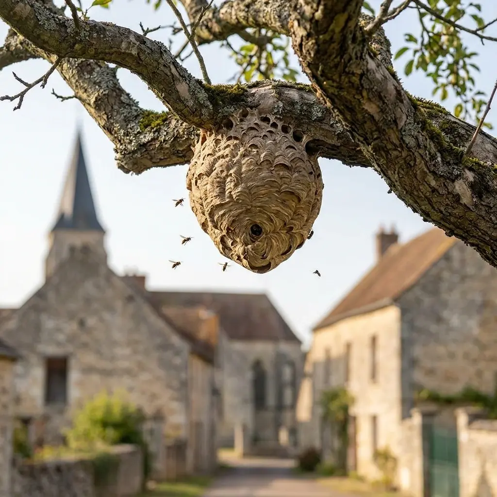 Comment réagir face à un nid de frelon à Saint-Thibault-des-Vignes ?
