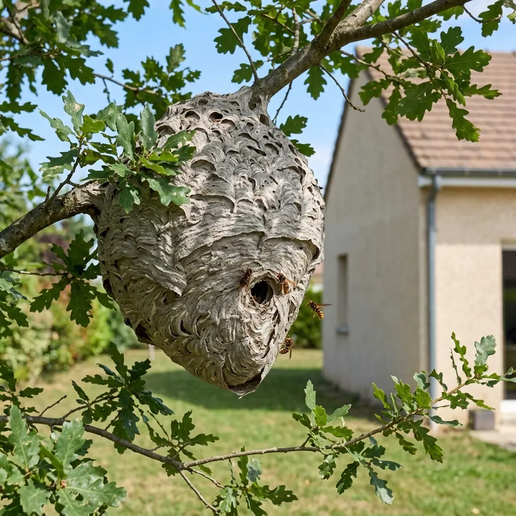 Notre stratégie de destruction des nids de frelons