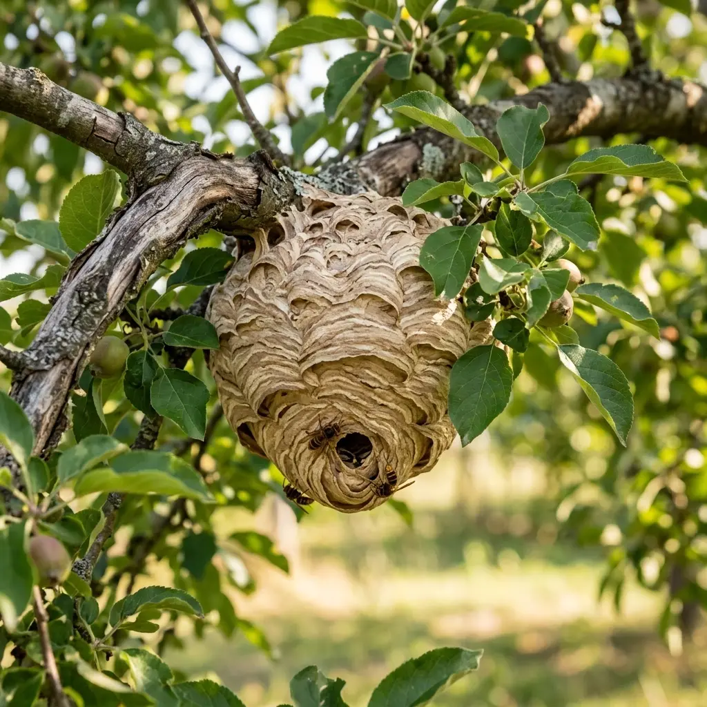 Comment réagir face à un nid de frelon chez vous ?