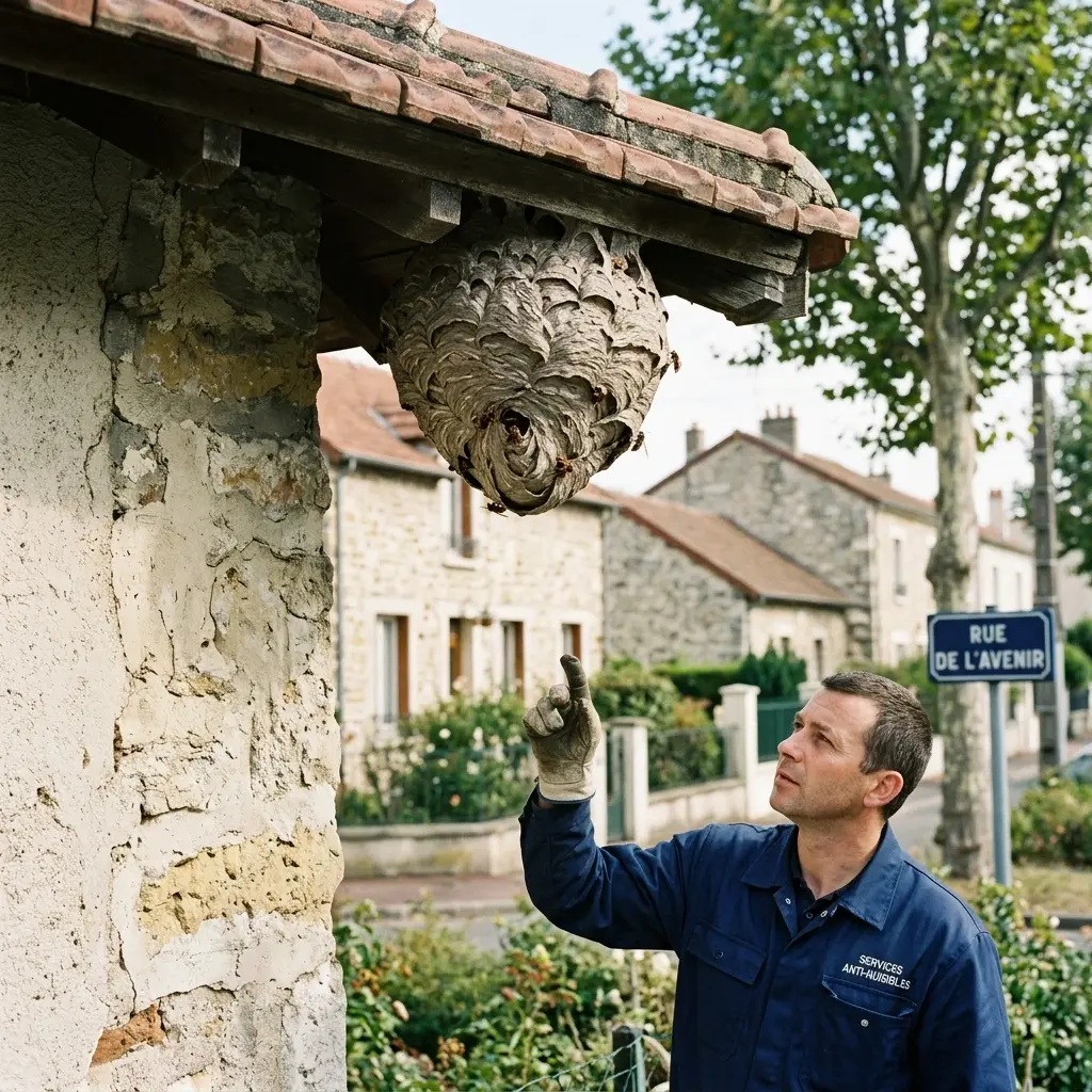 Nid de frelon Chelles (77500)