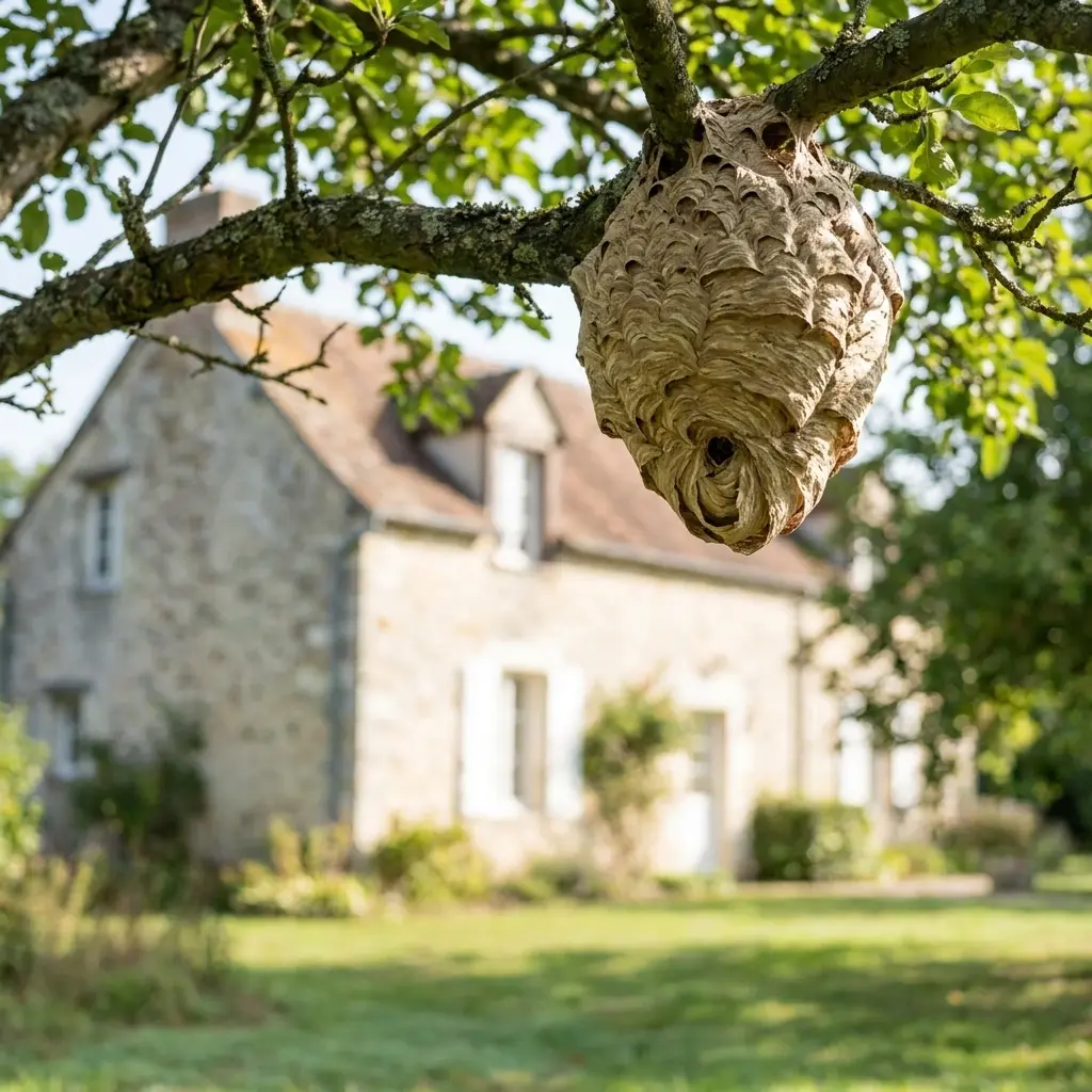 Comment réagir face à un nid de frelon à Pommeuse ?