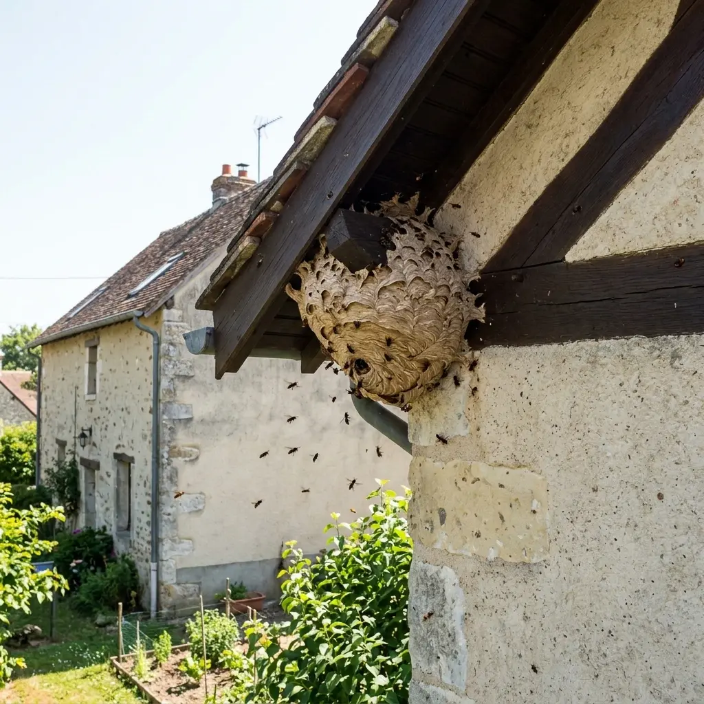 Nid de frelon Moissy-Cramayel (77550)
