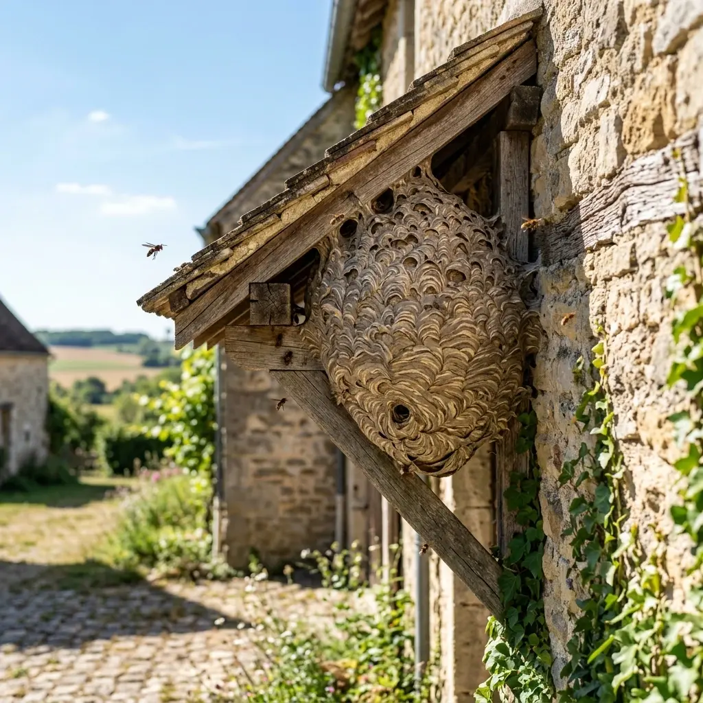 Comment réagir face à un nid de frelons à Château-Landon ?