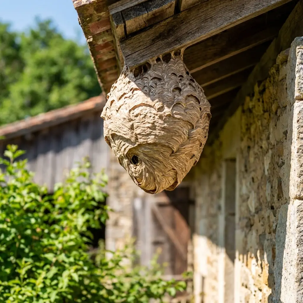 Comment réagir face à un nid de frelon dans votre jardin ?