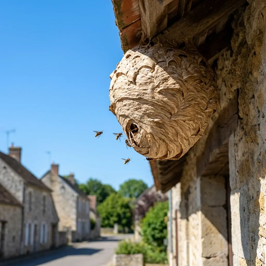 Comment réagir face à un nid de frelon chez vous ?