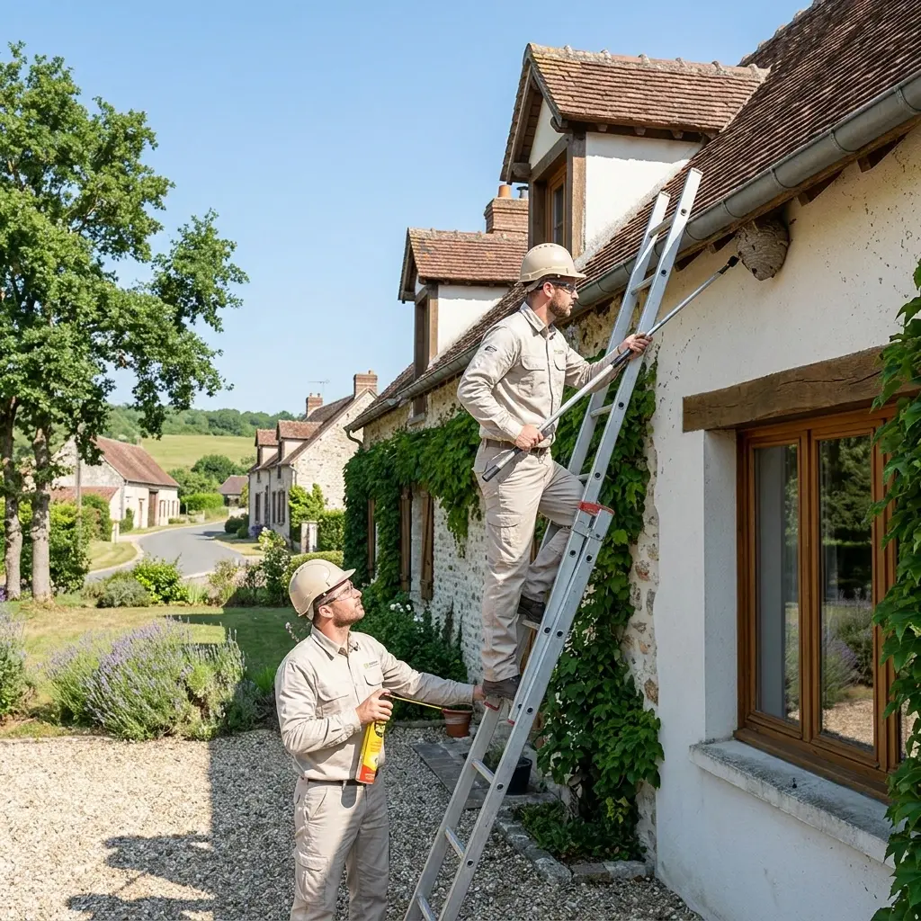 Comment se déroule l'intervention à Couilly-Pont-aux-Dames ?