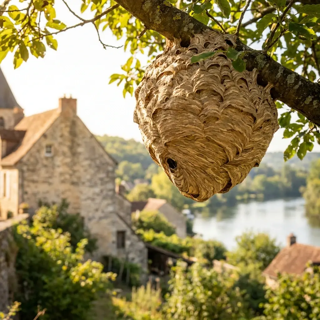 Nid de frelon Vulaines-sur-Seine (77870)