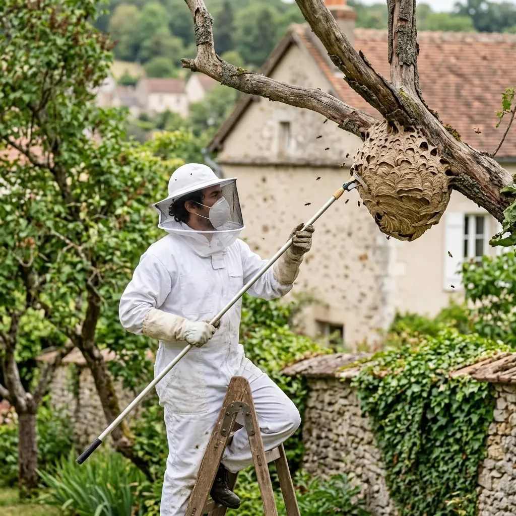 Comment réagir face à un nid de frelon à Samois-sur-Seine ?