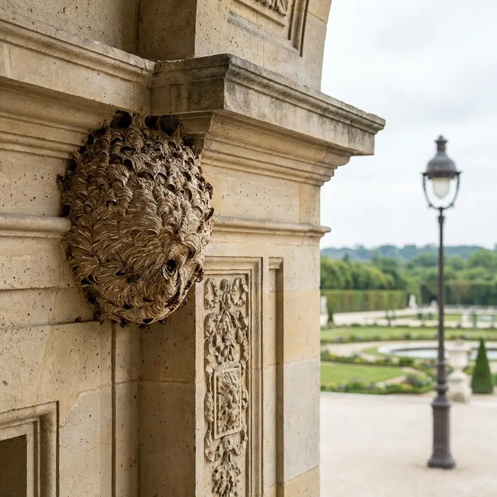 Nid de frelon Versailles (78000)