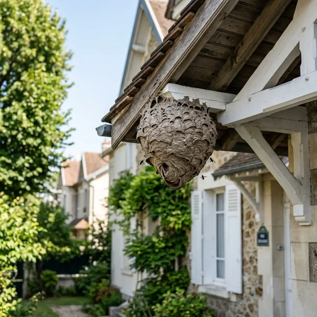 Comment réagir face à un nid de frelon au Vésinet ?