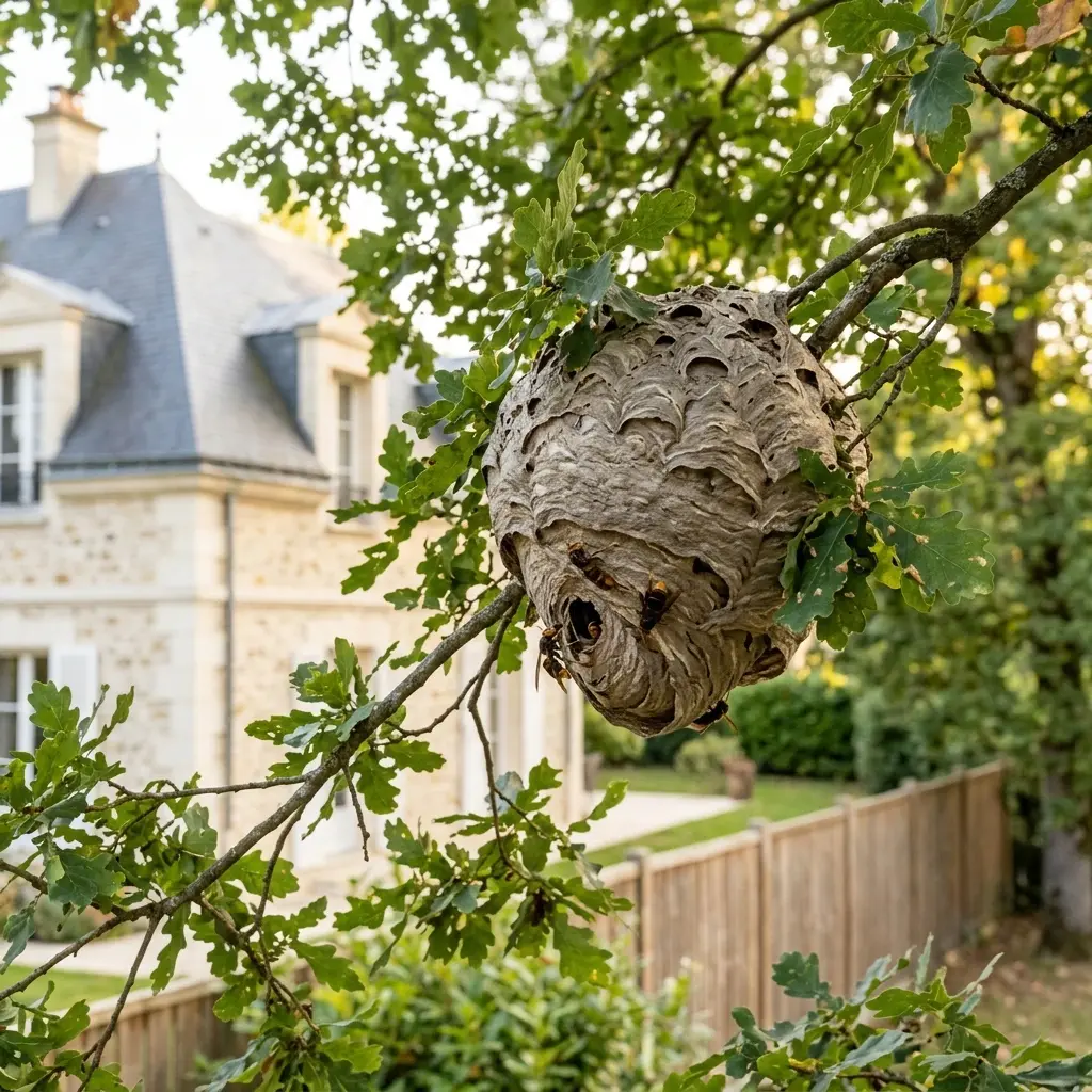 Nid de frelon Le Vésinet (78110)