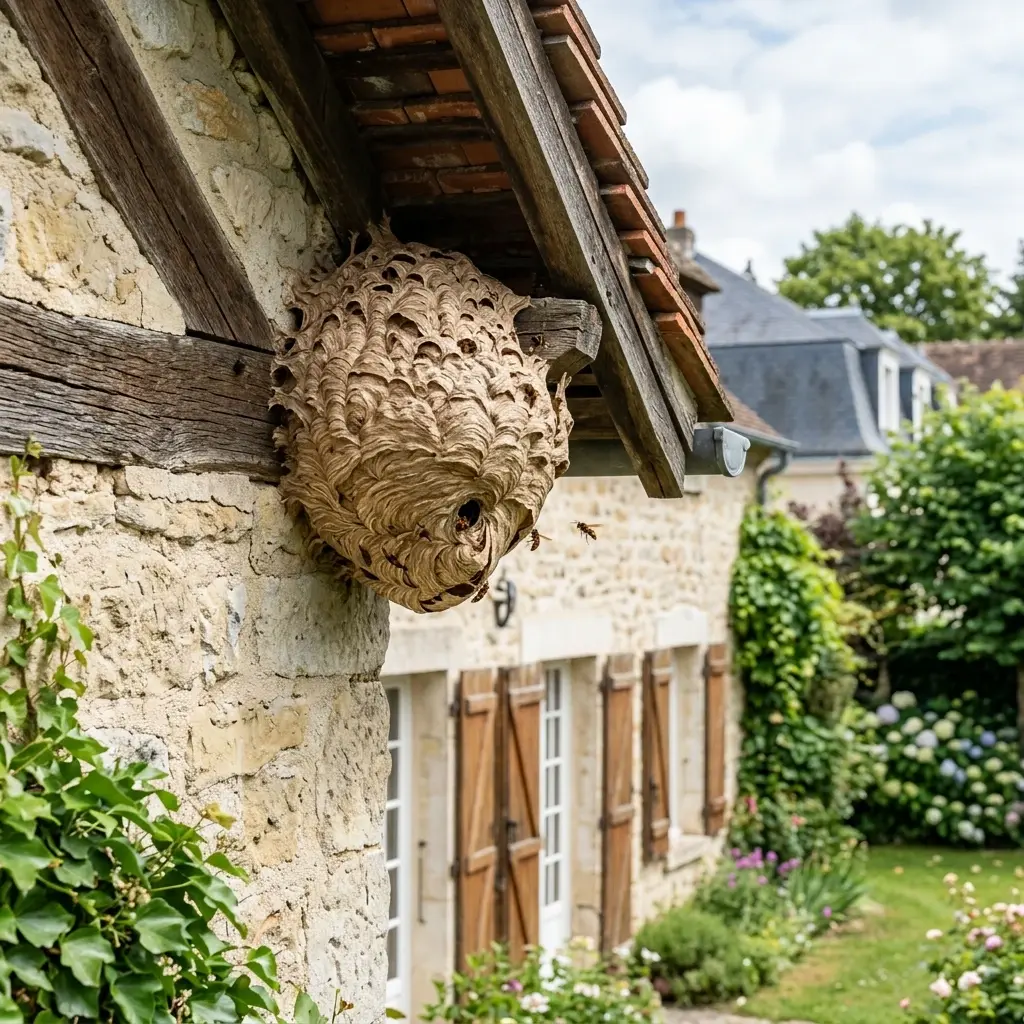 Nid de frelon Saint-Germain-en-Laye (78112)