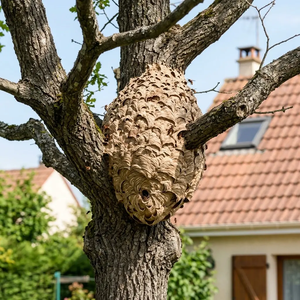 Nid de frelon Magny-les-Hameaux (78114)