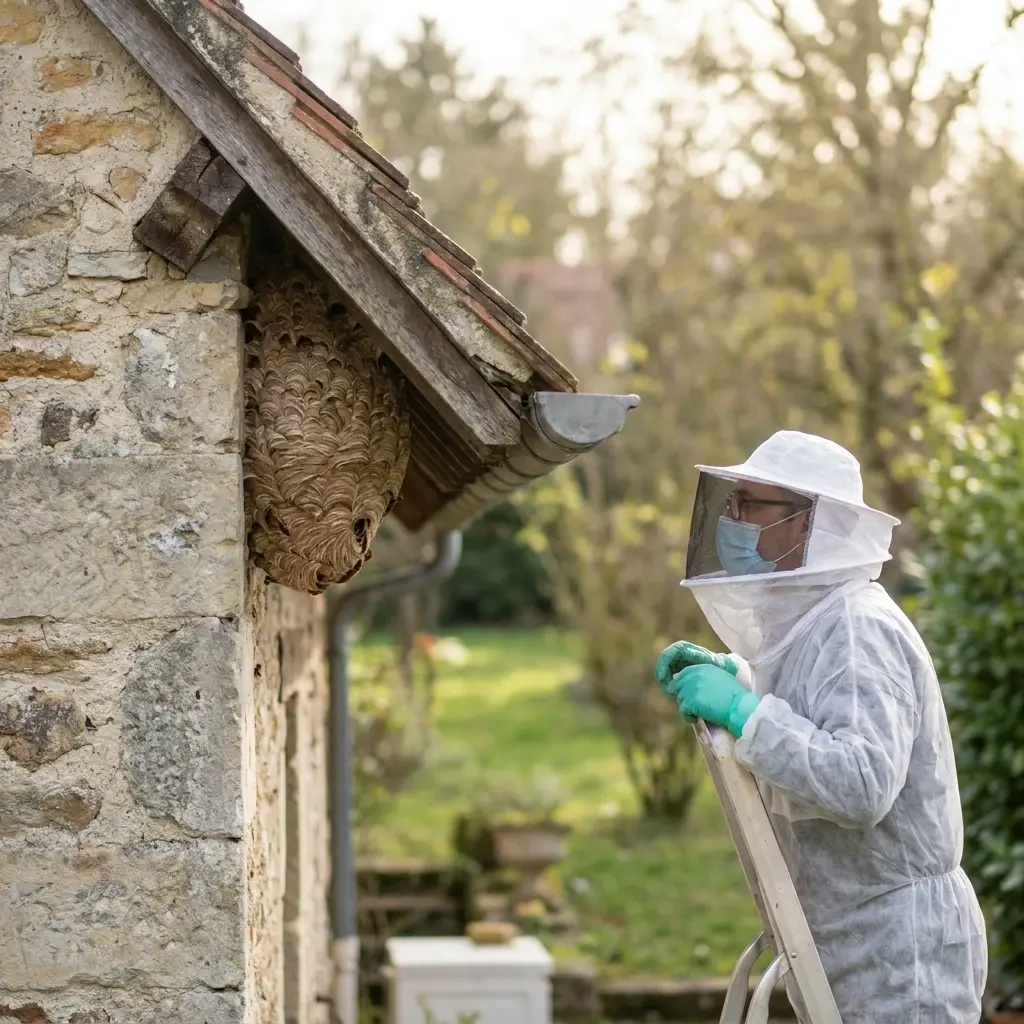 Une approche technique pour supprimer tout nid de frelon