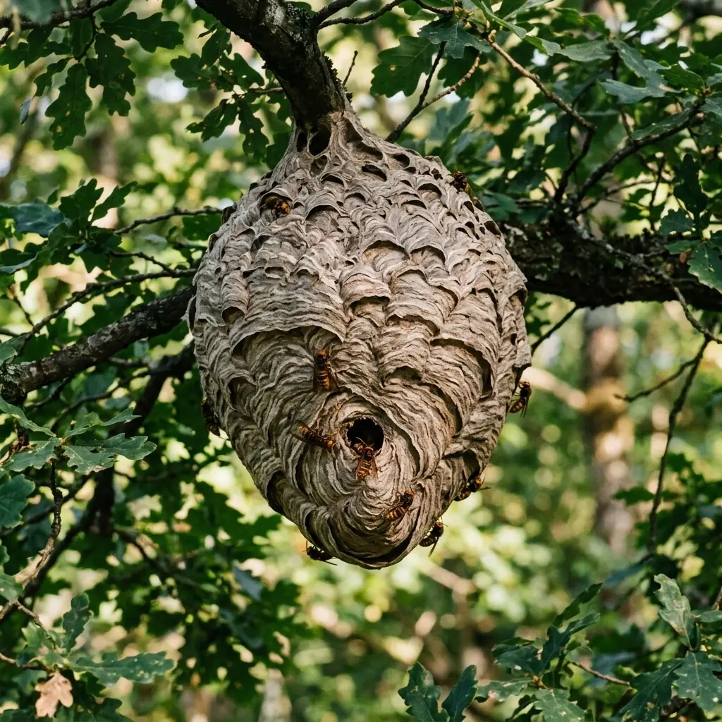 Comment réagir face à un nid de frelon dans votre jardin
