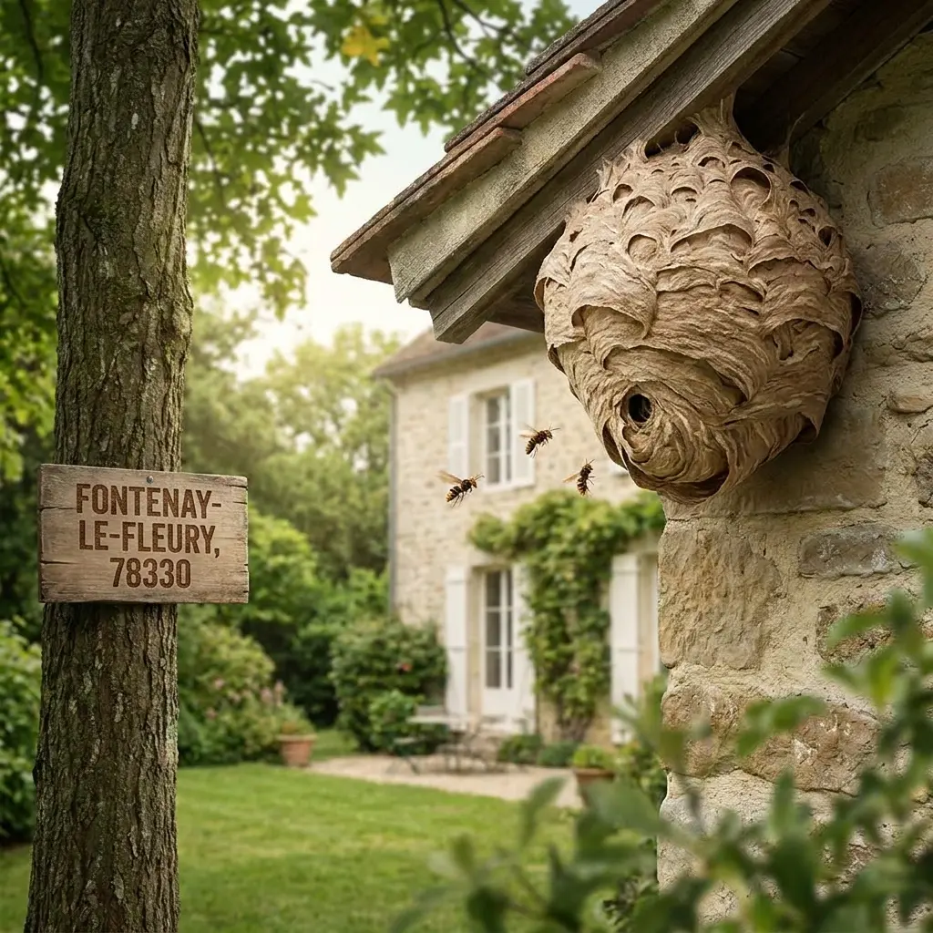Comment réagir face à un nid de frelon à Fontenay-le-Fleury ?