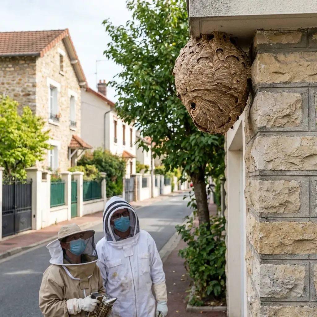 Pourquoi nous choisir pour traiter vos nids de frelon à Fontenay-le-Fleury