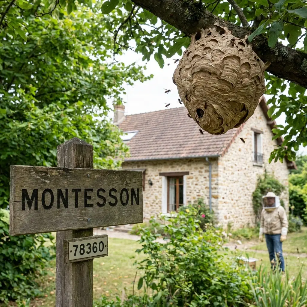 Nid de frelon Montesson (78360)
