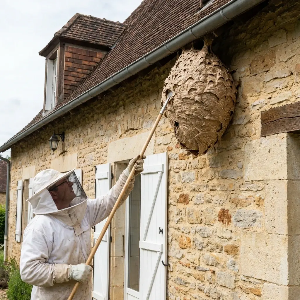 Pourquoi nous choisir pour le nid de frelon à Villepreux