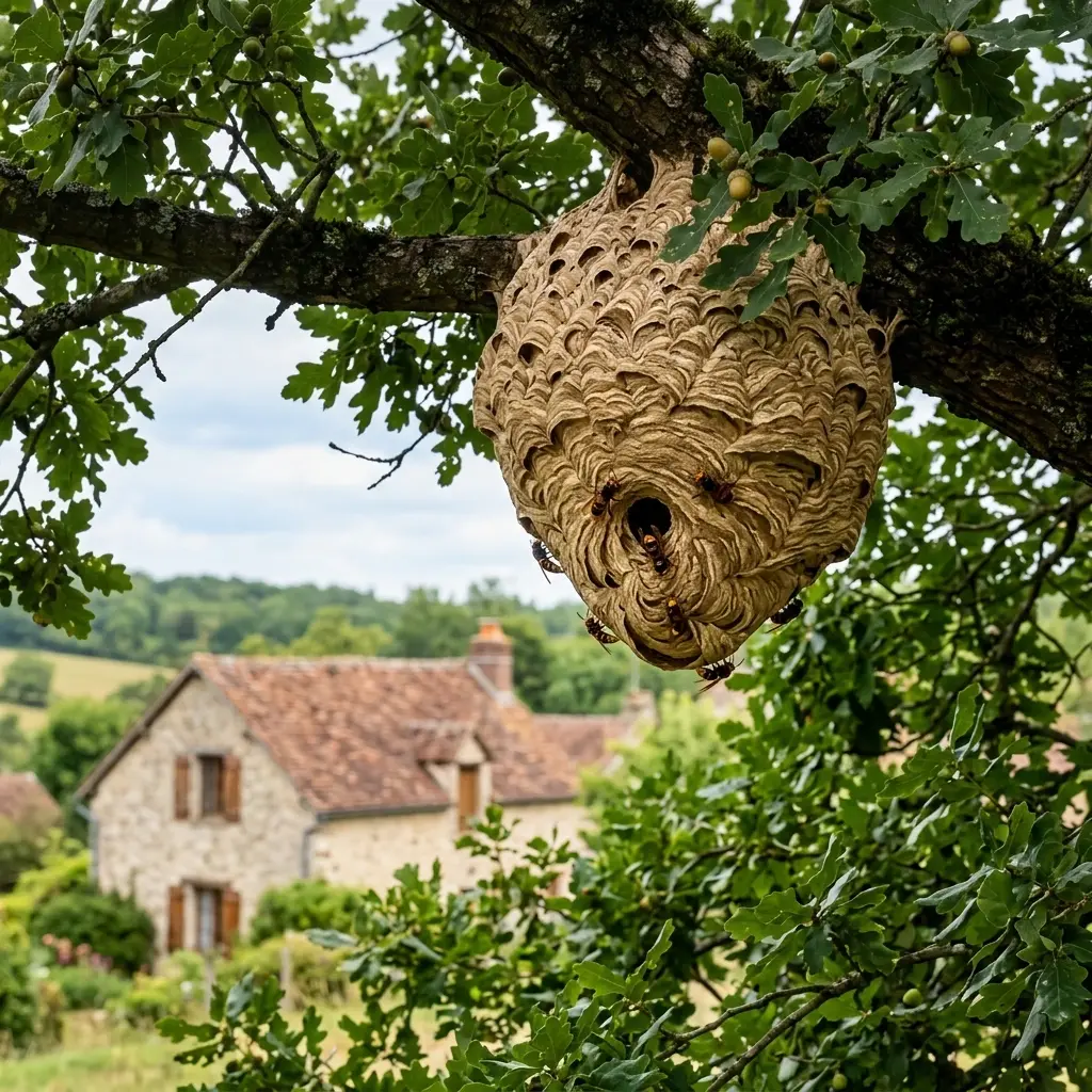 Comment réagir face à un nid de frelon chez vous ?